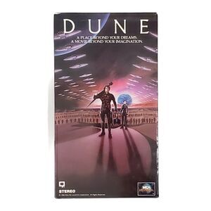 1984 Dune Science Fiction VHS Movie